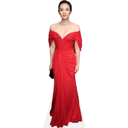 Featured image for “Zhang Ziyi (Red Dress) Cardboard Cutout”