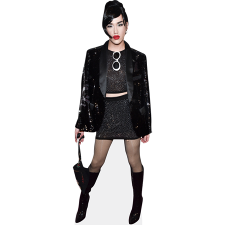 Featured image for “Adore Delano (Black Outfit) Cardboard Cutout”