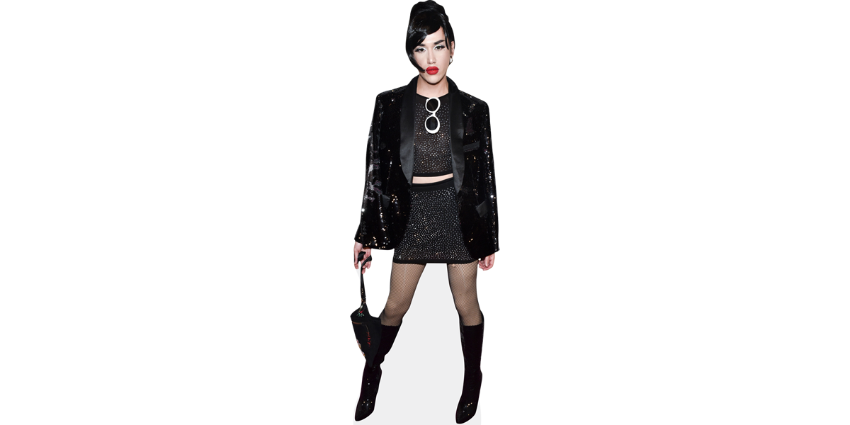 Featured image for “Adore Delano (Black Outfit) Cardboard Cutout”