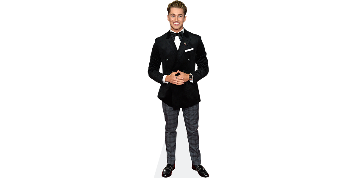 Featured image for “AJ Pritchard (Suit) Cardboard Cutout”