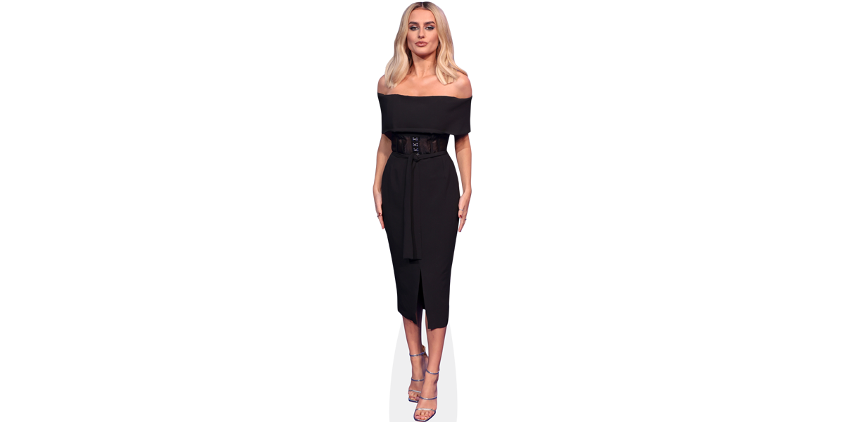 Featured image for “Amber Davies (Black Dress) Cardboard Cutout”