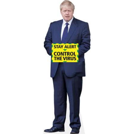 Featured image for “Boris Johnson (Keep Apart) Cardboard Cutout”