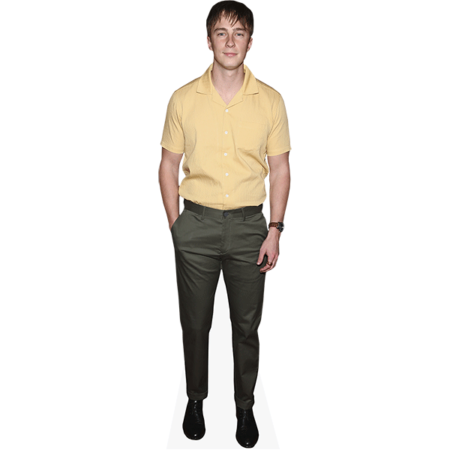 Featured image for “Drew Starkey (Yellow Top) Cardboard Cutout”