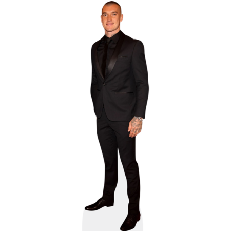 Featured image for “Dustin Martin (Black Outfit) Cardboard Cutout”