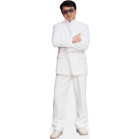 Featured image for “Jackie Chan (White) Cardboard Cutout”