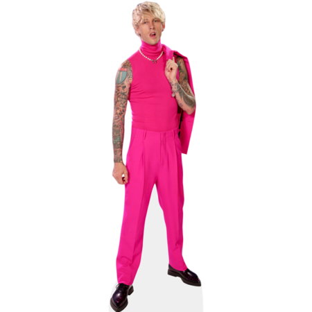 Featured image for “Machine Gun Kelly (Pink) Cardboard Cutout”