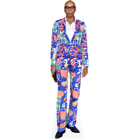 Featured image for “Rupaul (Blue) Cardboard Cutout”