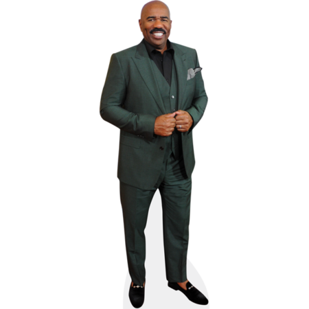 Featured image for “Steve Harvey (Green Suit) Cardboard Cutout”