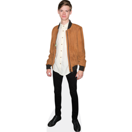 Featured image for “Thomas Brodie-Sangster (Brown Jacket) Cardboard Cutout”