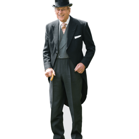 Featured image for “Prince Philip (Top Hat) Cardboard Cutout”