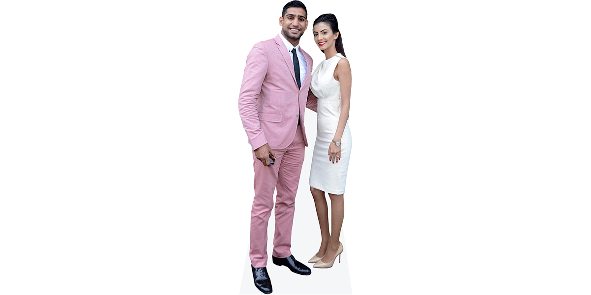 Featured image for “Amir Khan and Faryal Makhdoom Mini (Duo 2) Celebrity Cutout”