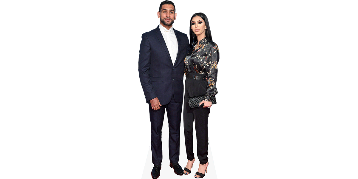 Featured image for “Amir Khan and Faryal Makhdoom Mini (Duo) Celebrity Cutout”