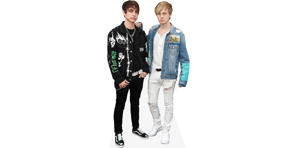 Featured image for “Celebrity Cutouts Colby Brock And Sam Golbach Mini (Duo 2)”