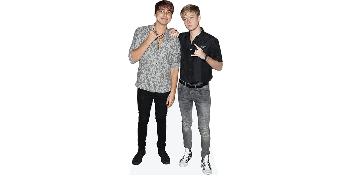Featured image for “Celebrity Cutouts Colby Brock And Sam Golbach Mini (Duo)”