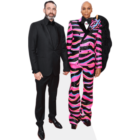 Featured image for “Celebrity Cutouts Georges Lebar And Rupaul Mini (Duo)”