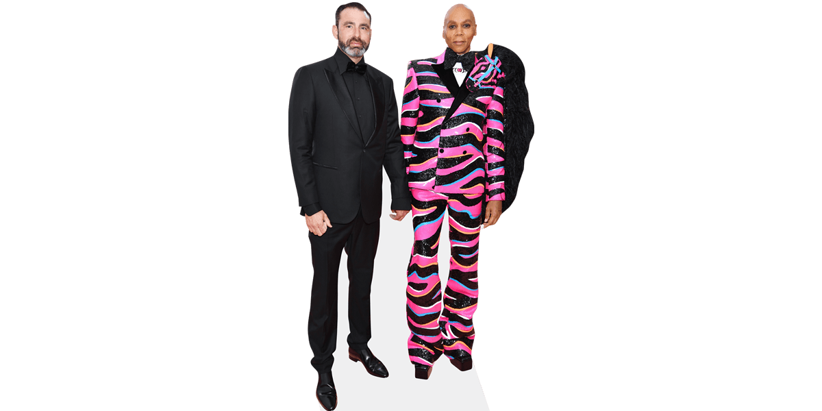 Featured image for “Celebrity Cutouts Georges Lebar And Rupaul Mini (Duo)”