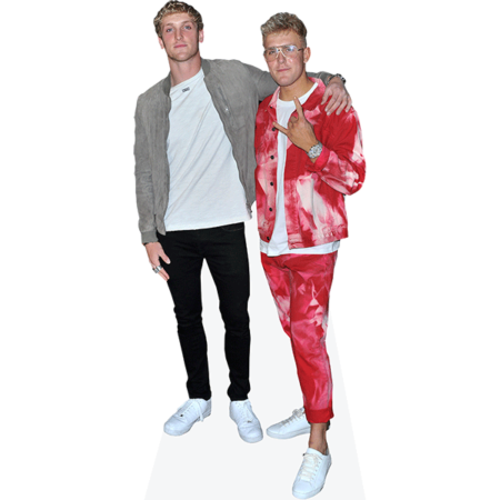 Featured image for “Jake And Logan Paul Mini (Duo) Celebrity Cutout”