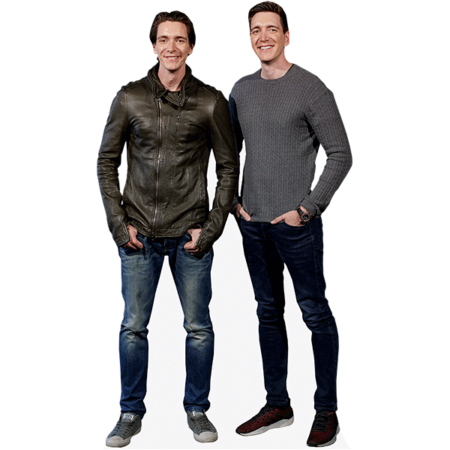Featured image for “James And Oliver Phelps (Duo) Celebrity Cutout”