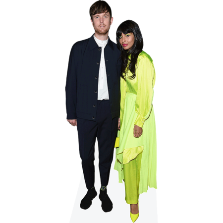 Featured image for “Celebrity Cutouts James Blake And Jameela Jamil Mini (Duo)”