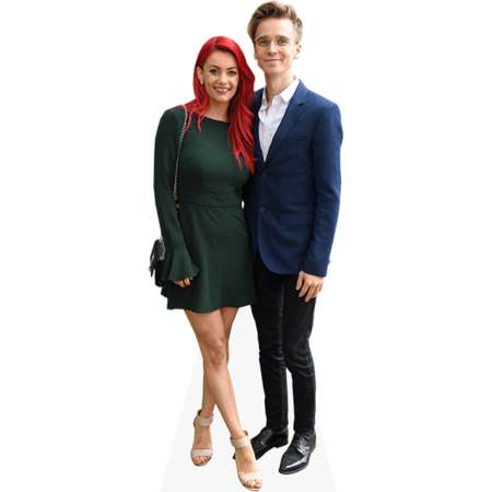 Featured image for “Joe Sugg And Dianne Buswell (Duo 2) Celebrity Cutout”
