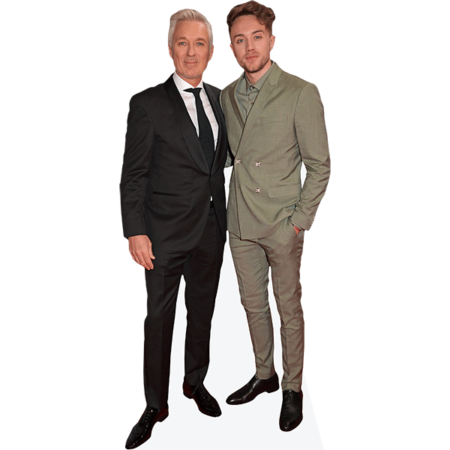 Featured image for “Martin Kemp And Roman Kemp Mini (Duo) Celebrity Cutout”