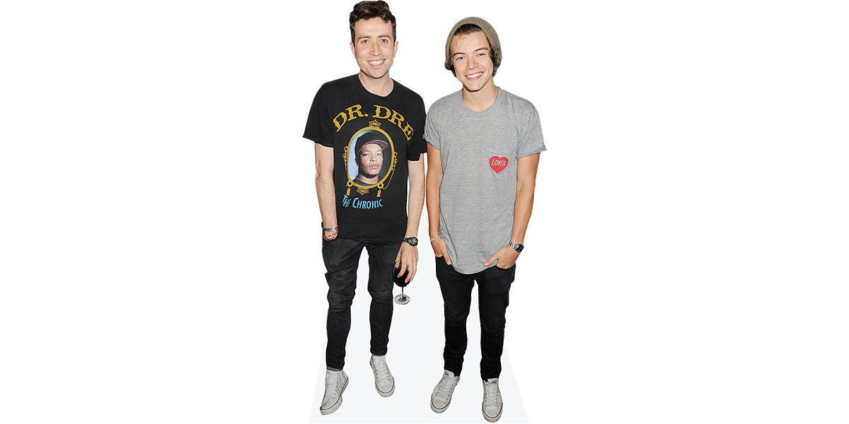 Featured image for “Celebrity Cutouts Nick Grimshaw And Harry Styles Mini (Duo)”