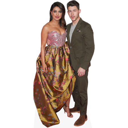Featured image for “Celebrity Cutouts Nick Jonas And Priyanka Chopra Mini (Duo)”