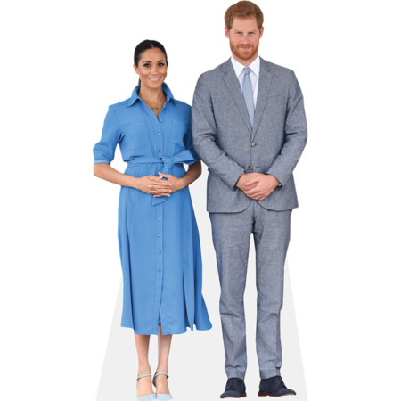 Featured image for “Prince Harry and Meghan Markle Mini (Duo 2) Celebrity Cutout”