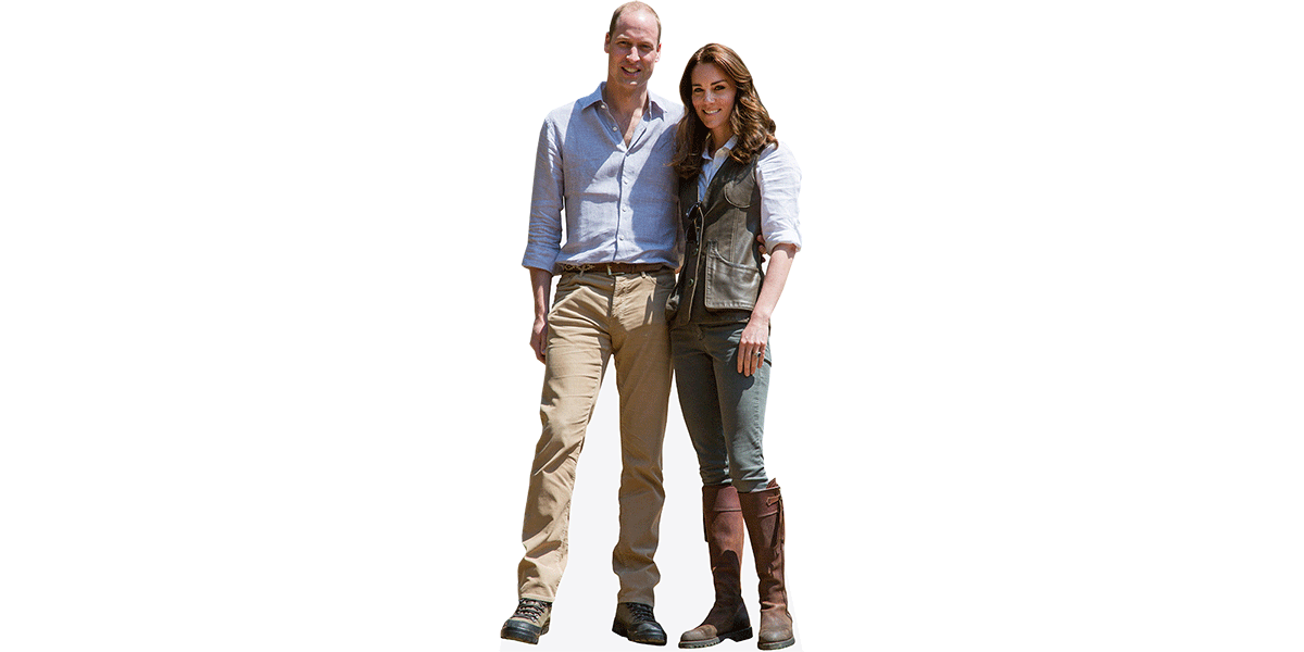 Featured image for “Celebrity Cutouts Prince William And Kate Mini (Duo 2)”