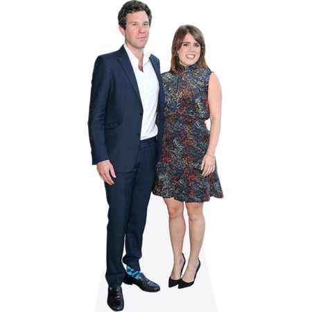 Featured image for “Princess Eugenie And Jack Brooksbank Mini (Duo) Celebrity Cutout”