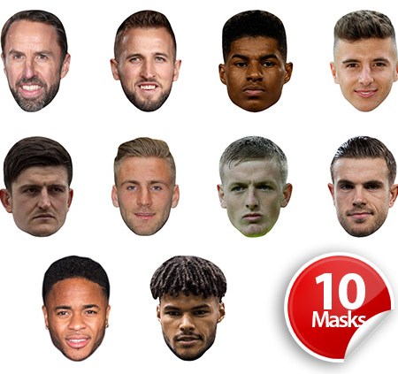 Featured image for “England Football Mask Pack”