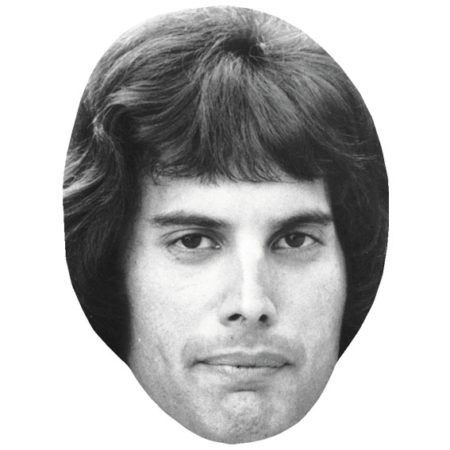 Featured image for “Freddie Mercury (BW) Celebrity Big Head”