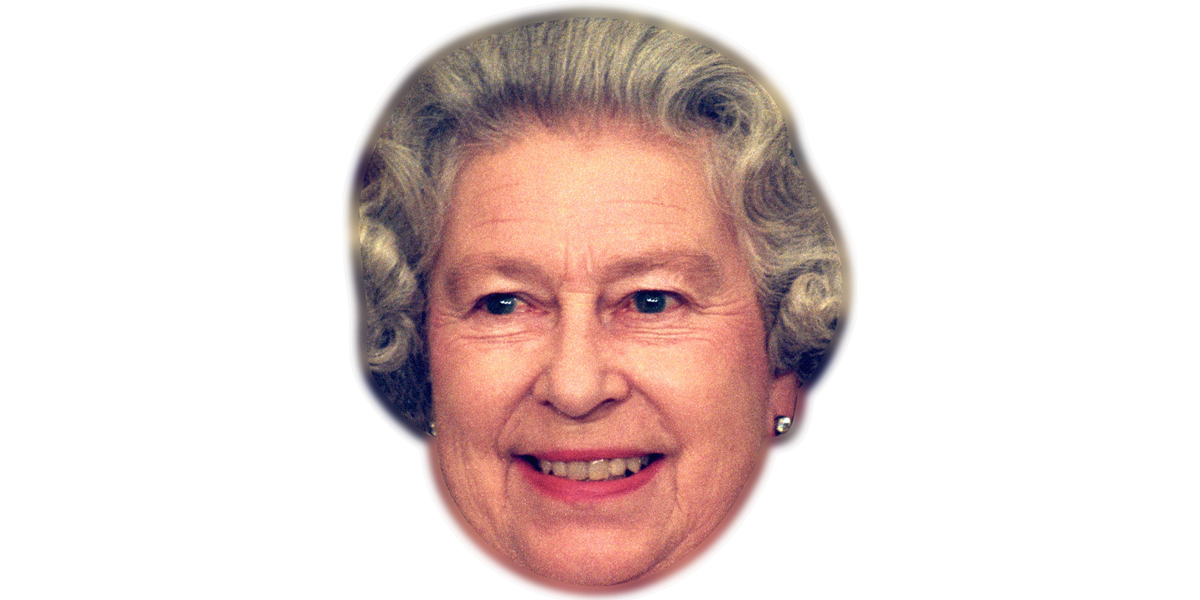 Featured image for “HRH The Queen (Smile) Celebrity Big Head”