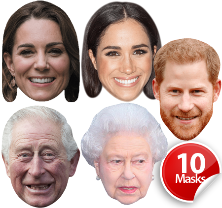 Featured image for “Royal Family Mask Pack”