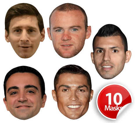 Featured image for “World Footballers Mask Pack”
