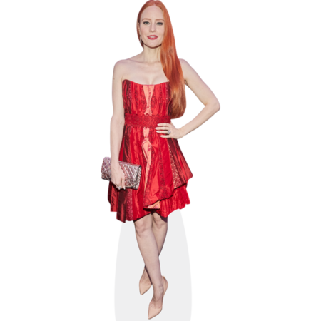 Barbara Meier (Red Dress)