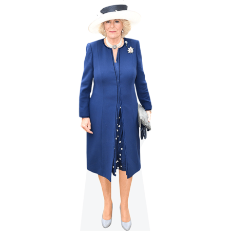 Featured image for “Camilla Bowles (Blue Coat) Cardboard Cutout”