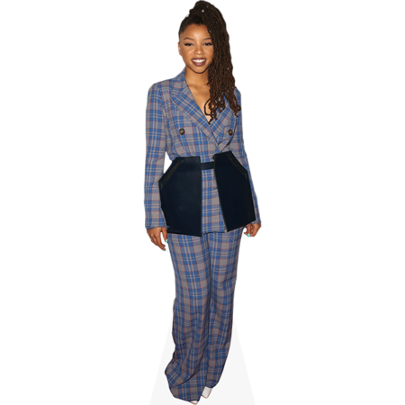 Chloe Bailey (Checkered Suit)