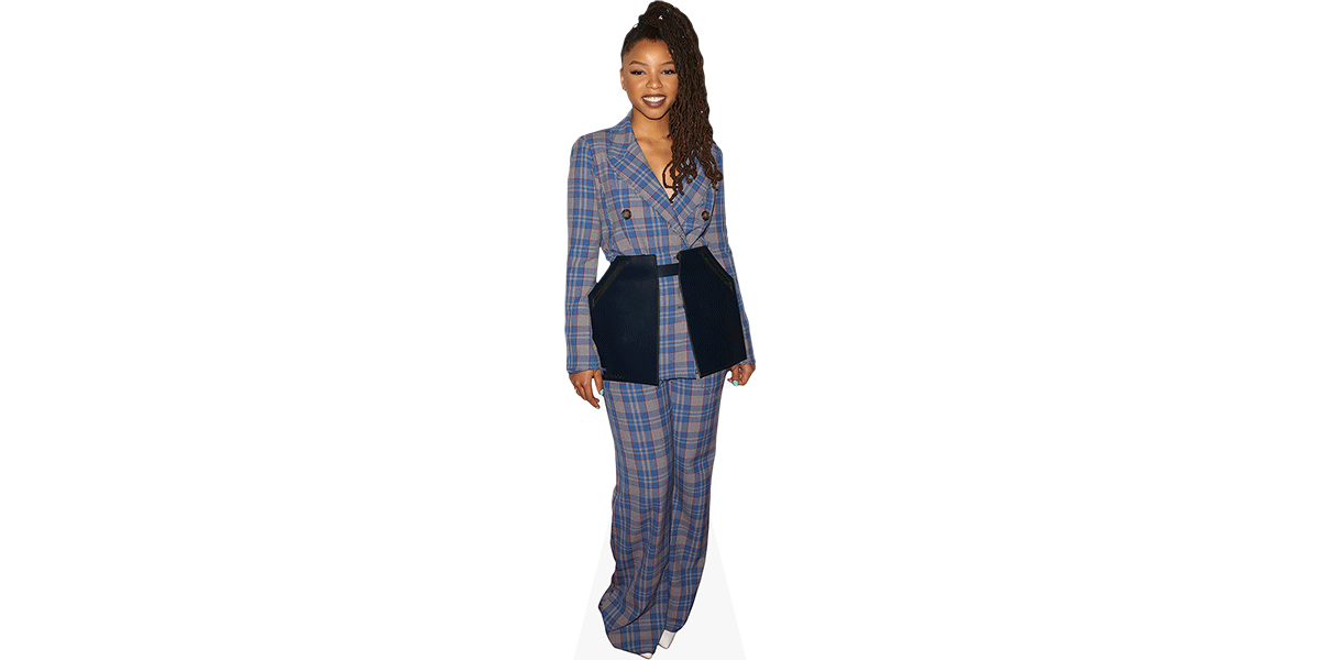 Chloe Bailey (Checkered Suit)