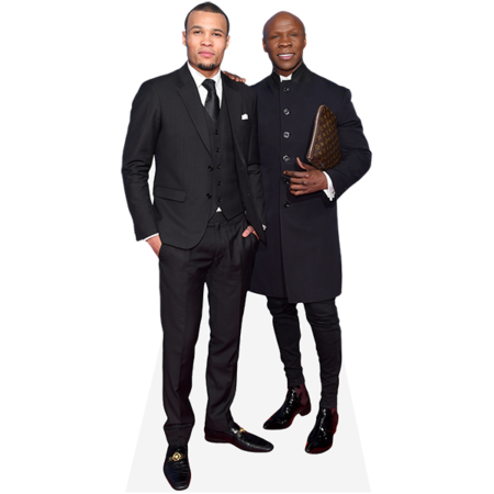 Featured image for “Chris Eubank Jr. And Chris Eubank (Duo) Mini Celebrity Cutout”