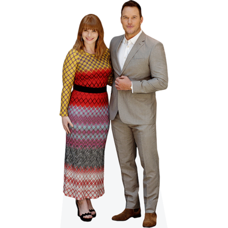 Featured image for “Chris Pratt And Bryce Dallas Howard (Duo) Mini Celebrity Cutout”