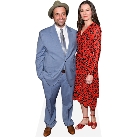 Featured image for “David Krumholtz And Vanessa Britting (Duo) Mini Celebrity Cutout”