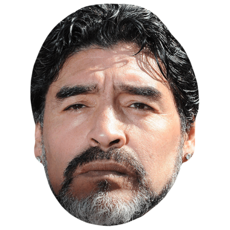 Featured image for “Diego Maradona (Beard) Celebrity Mask”