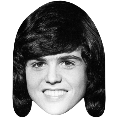 Featured image for “Donny Osmond (BW) Celebrity Mask”
