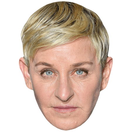 Featured image for “Ellen DeGeneres (Serious) Celebrity Mask”