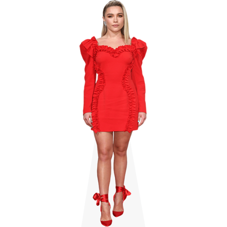 Florence Pugh (Red Dress)