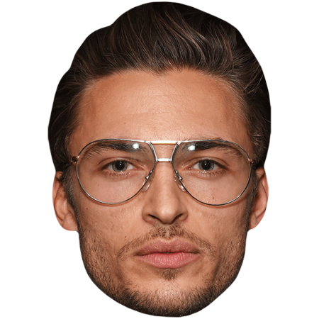 Featured image for “Harvey Newton Haydon (Glasses) Celebrity Mask”