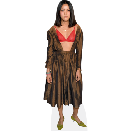 Joyce Ng (Brown Dress)