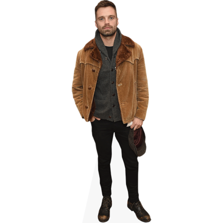 Featured image for “Sebastian Stan (Brown Jacket) Cardboard Cutout”