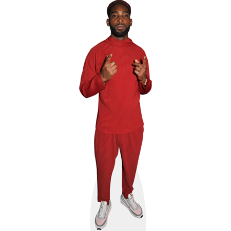 Tinie Tempah (Red Outfit)
